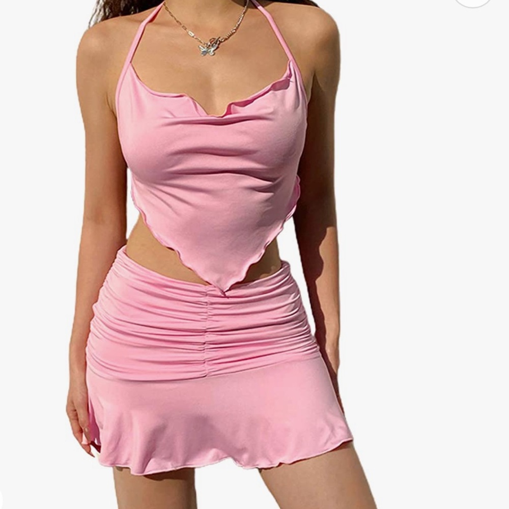 Ruffled Skirt